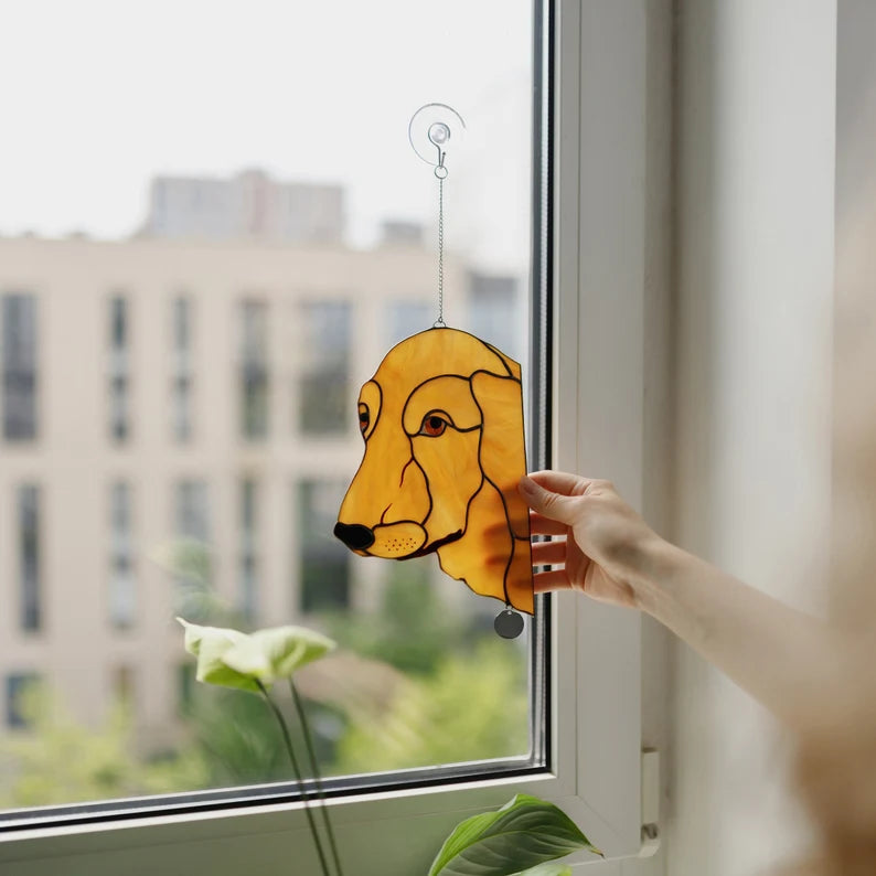 Golden Retriever Dog Suncatcher