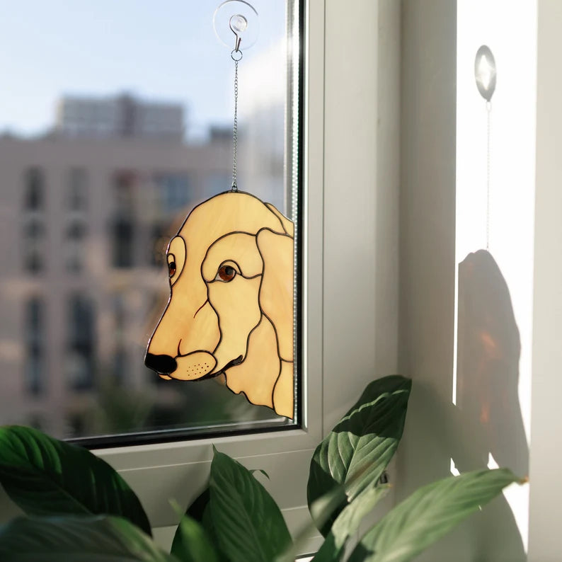 Golden Retriever Dog Suncatcher