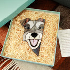 Schnauzer Dog Suncatcher