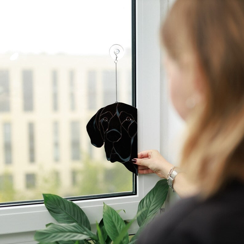 Great Danes Dog Suncatcher