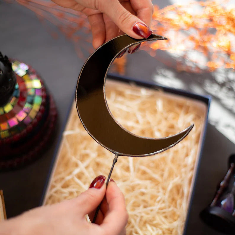 Black Moon Plant Stakes