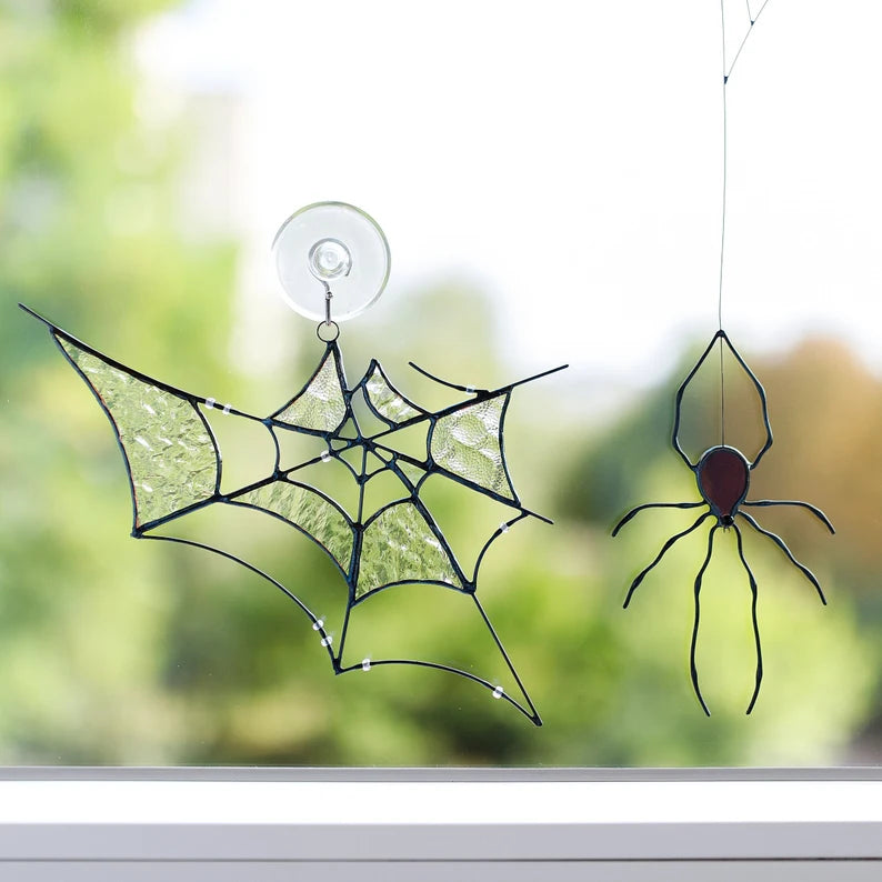 Spider Web Suncatcher