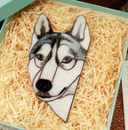 Husky Dog Suncatcher