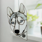 Husky Dog Suncatcher