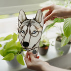 Husky Dog Suncatcher