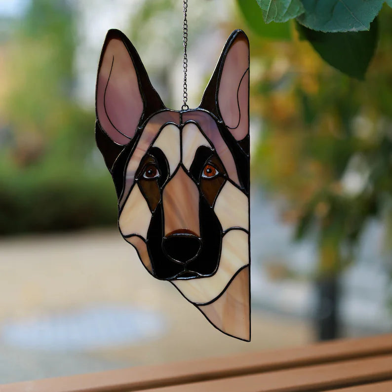 German Shepherd Dog Suncatcher
