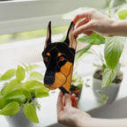 Doberman Dog Suncatcher