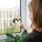 Shih Tzu Dog Suncatcher