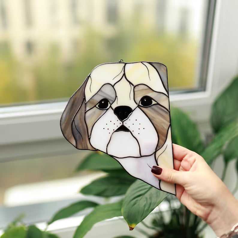 Shih Tzu Dog Suncatcher