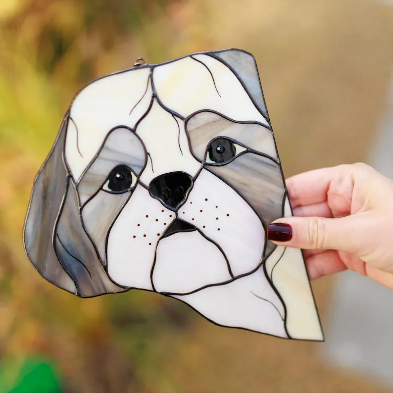 Shih Tzu Dog Suncatcher