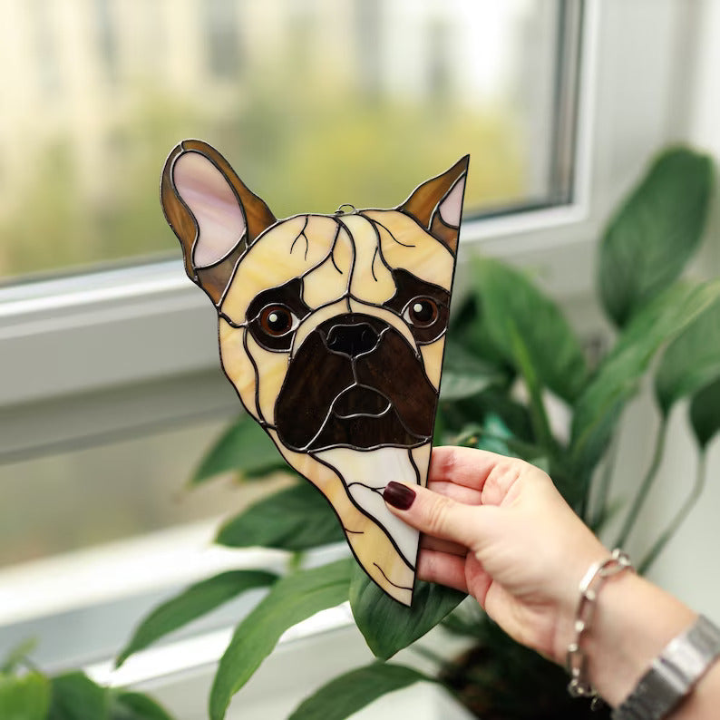 French Bulldog Suncatcher