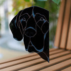 Stained Glass Great Dane Suncatcher
