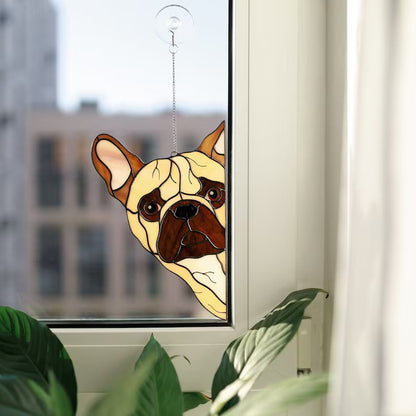 French Bulldog Suncatcher