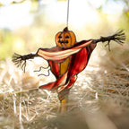Scarecrow Pumpkin Suncatcher