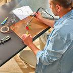 Stained Glass Ladybug Suncatcher