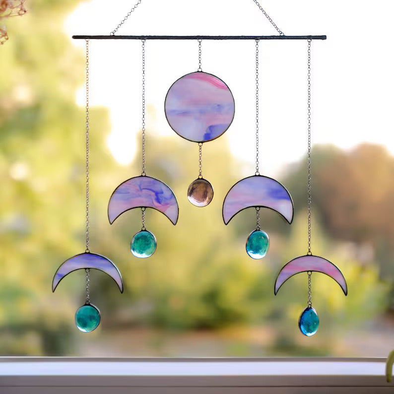 Moon Phases Suncatcher