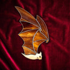Stained Glass Bat Suncatcher