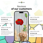 Poppies Stained Glass