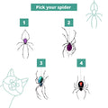 Spider Web Suncatcher Stained Glass: Halloween Indoor Decor & Halloween Gift