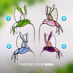 Hummingbird Plant Stake