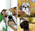 English Bulldog Suncatcher