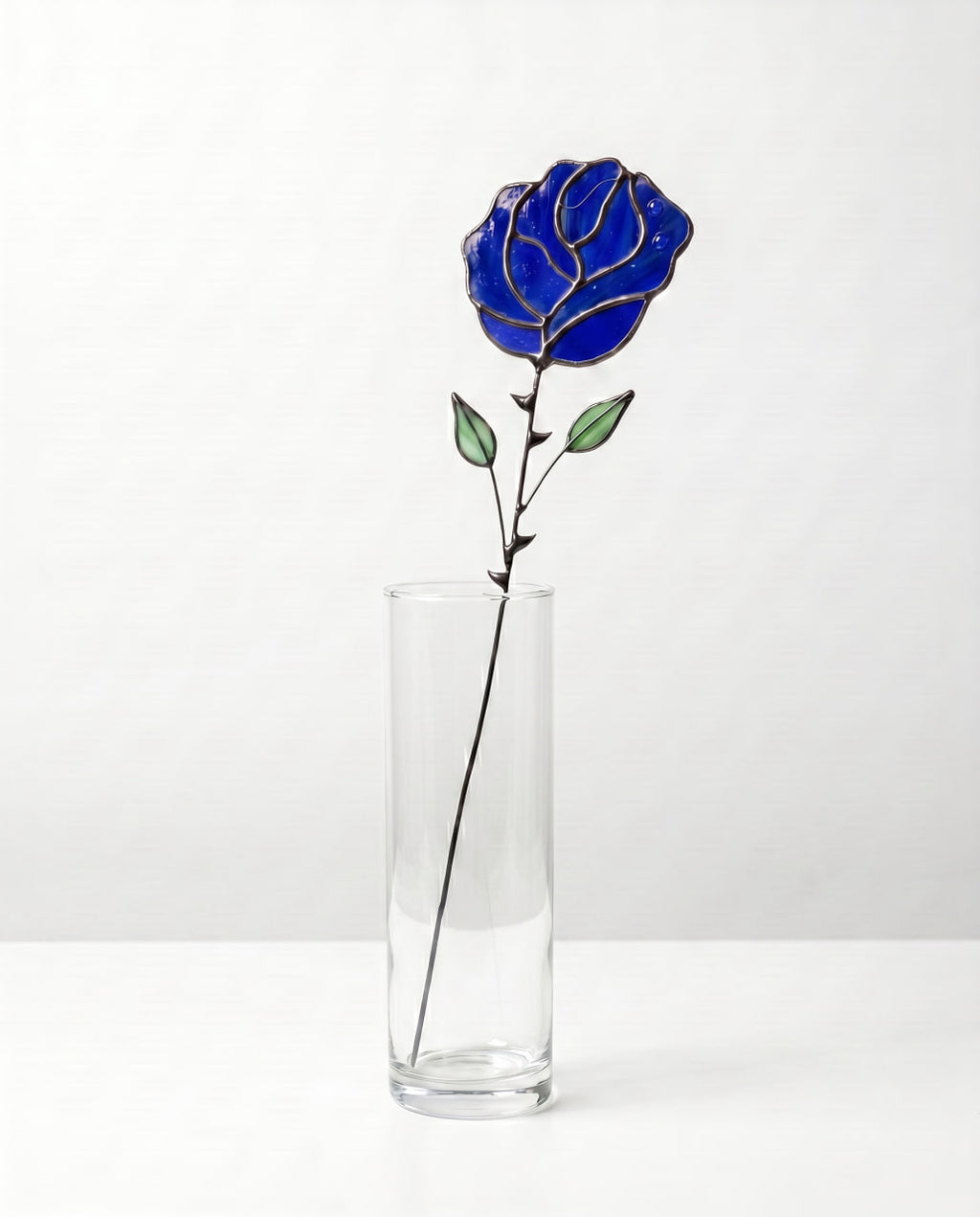 Stained Glass Rose Flower Bouquet
