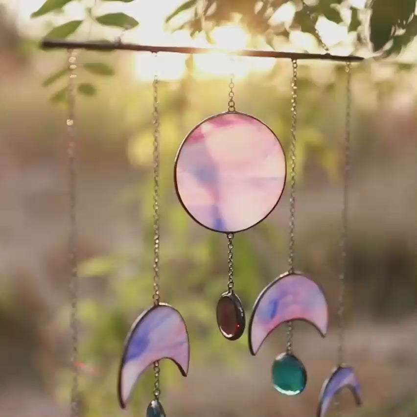 Moon Phases Suncatcher