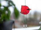 Round Bird Stained Glass