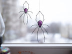 Stained Glass Window Hangings Spider decor