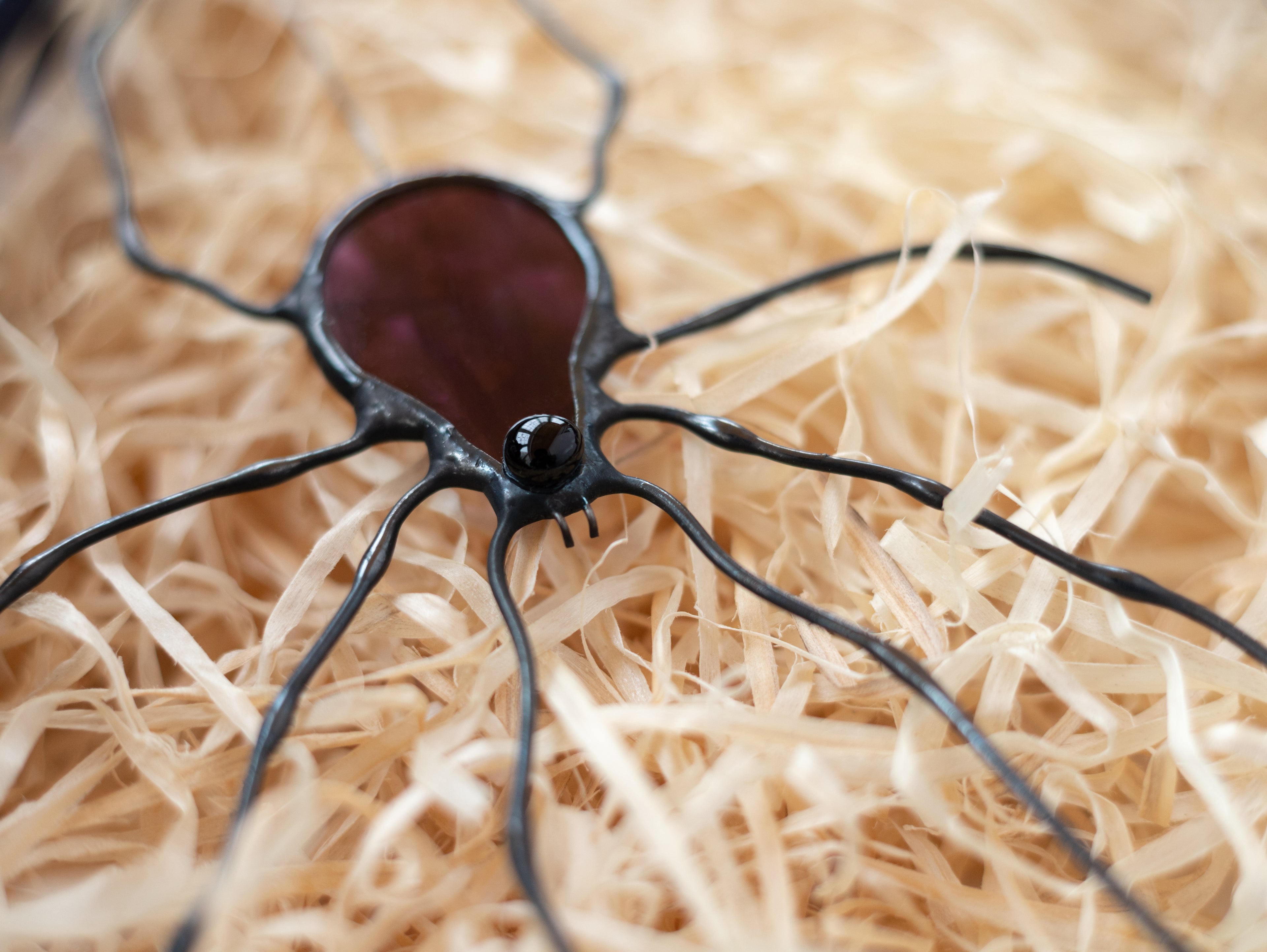 Stained Glass Window Hangings Spider decor