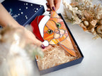Christmas decor Stained glass Kitty suncatcher