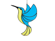 Stained Glass Bird Suncatcher, Choose your color